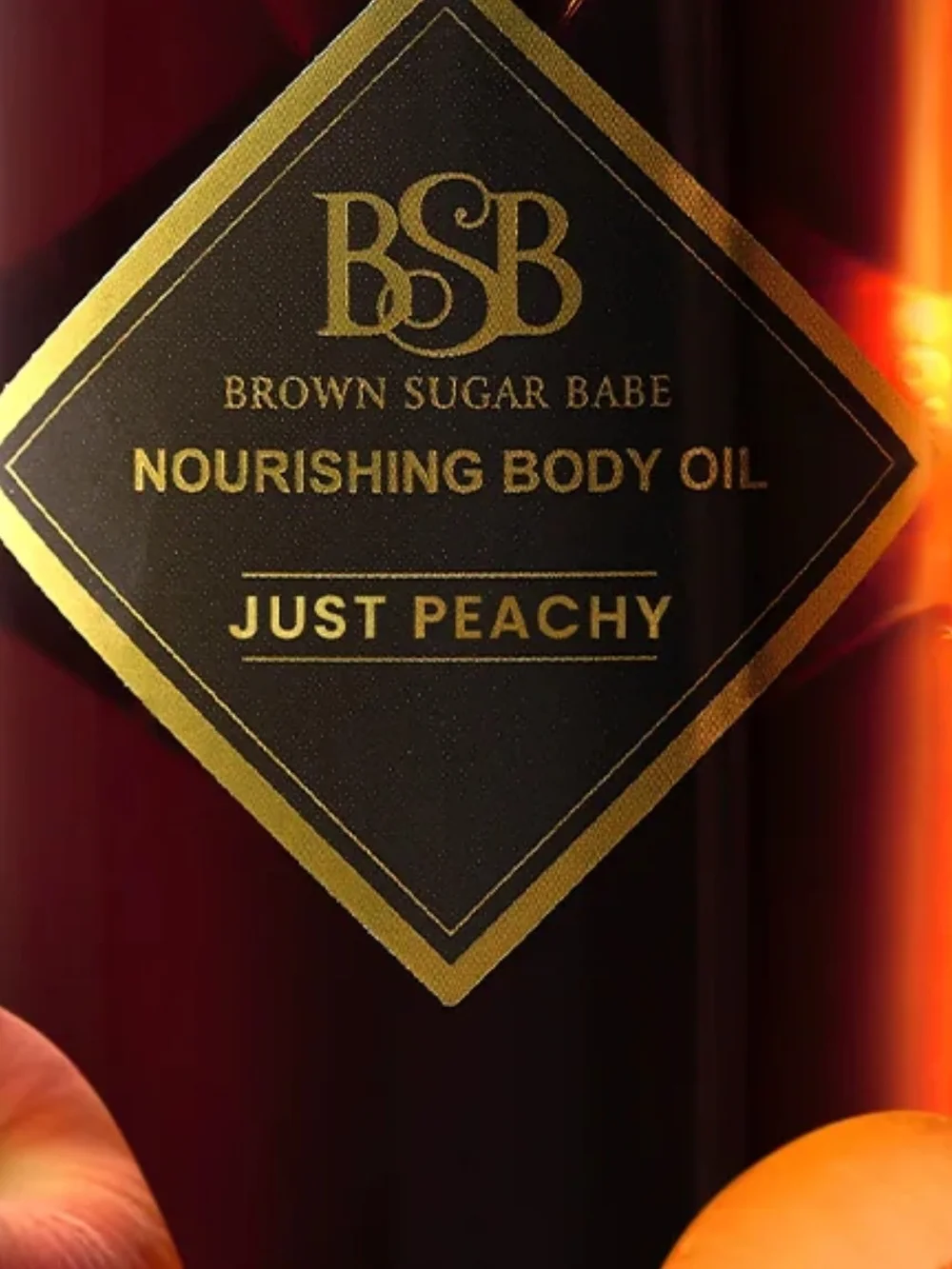 BSB Nourishing Body Oil — Just Peachy